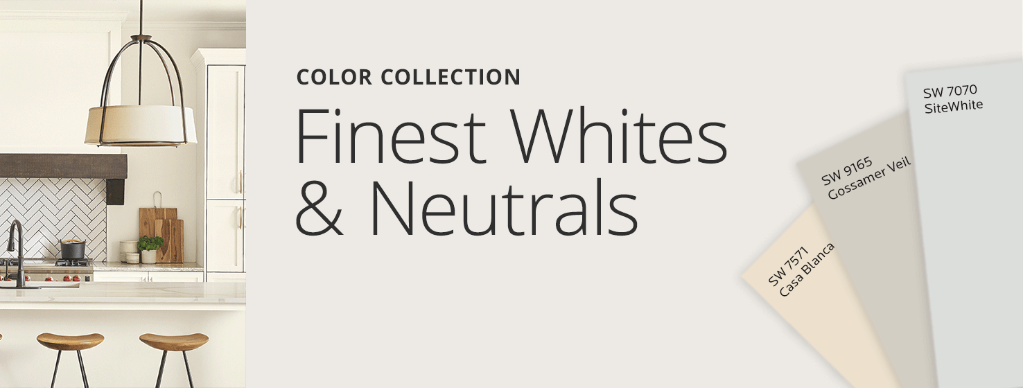 Color Collection, Finest Whites & Neutrals.