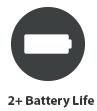 2+ Battery Life