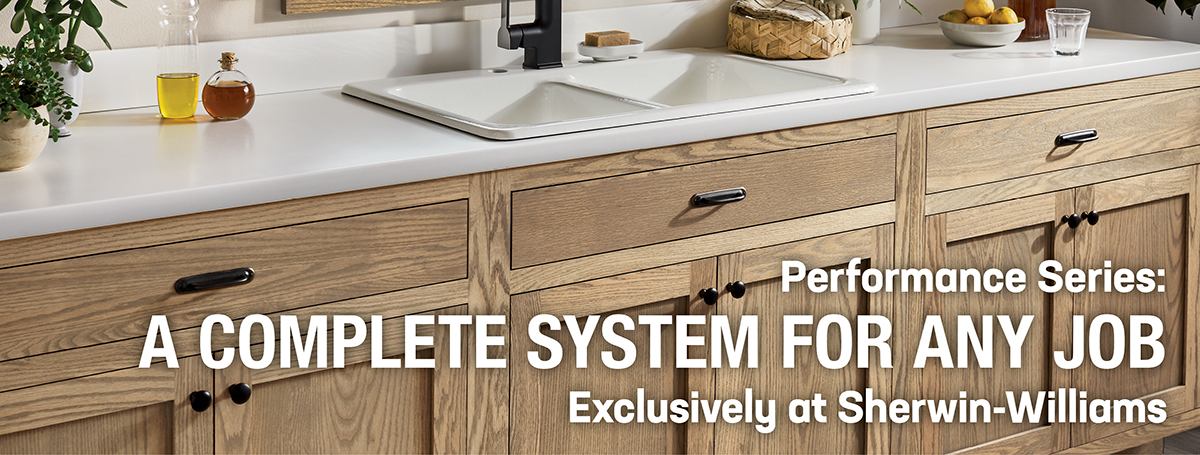 Performance Series: A Complete System for any job. Exclusively at Sherwin-Williams.