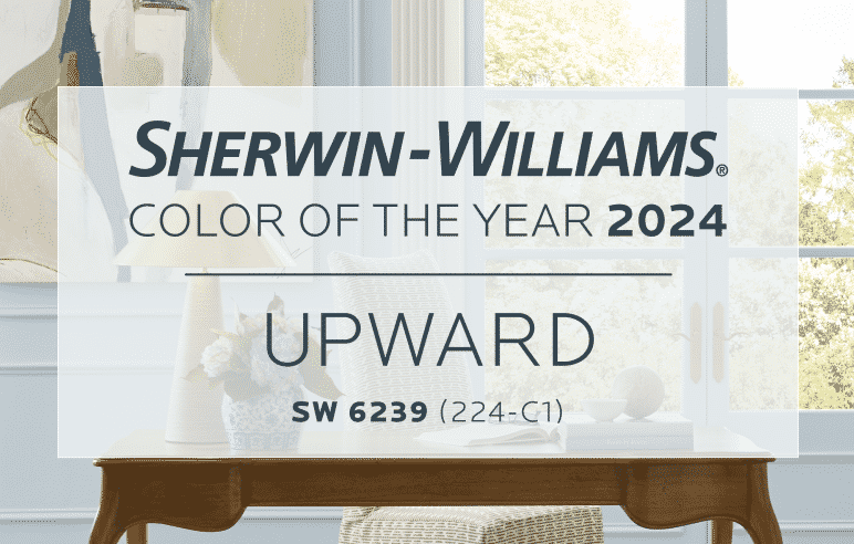 Sherwin-Williams Color of the Year 2024. Upward SW 6239 (224-C1).