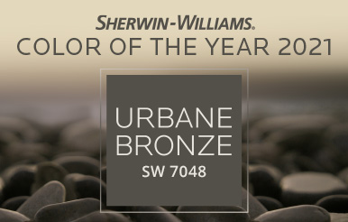 Introducing the 2021 Color of the Year, Urbane Bronze