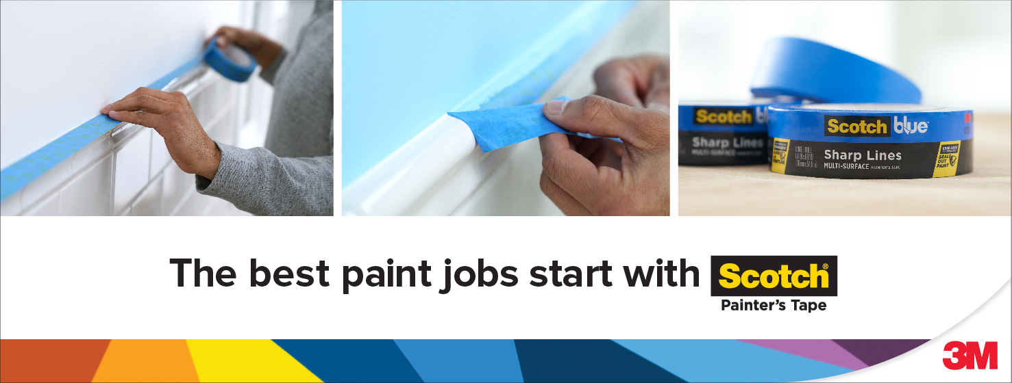The best paint jobs start with Scotch Painter's Tape