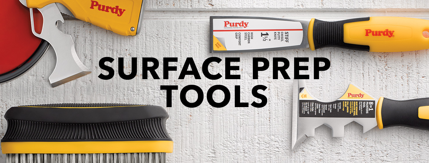 Surface prep tools
