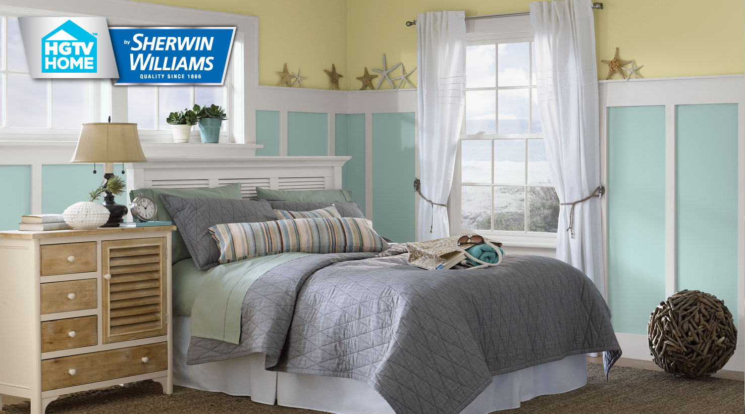 Coastal Cool Paint Color Collection Hgtv Home By Sherwin