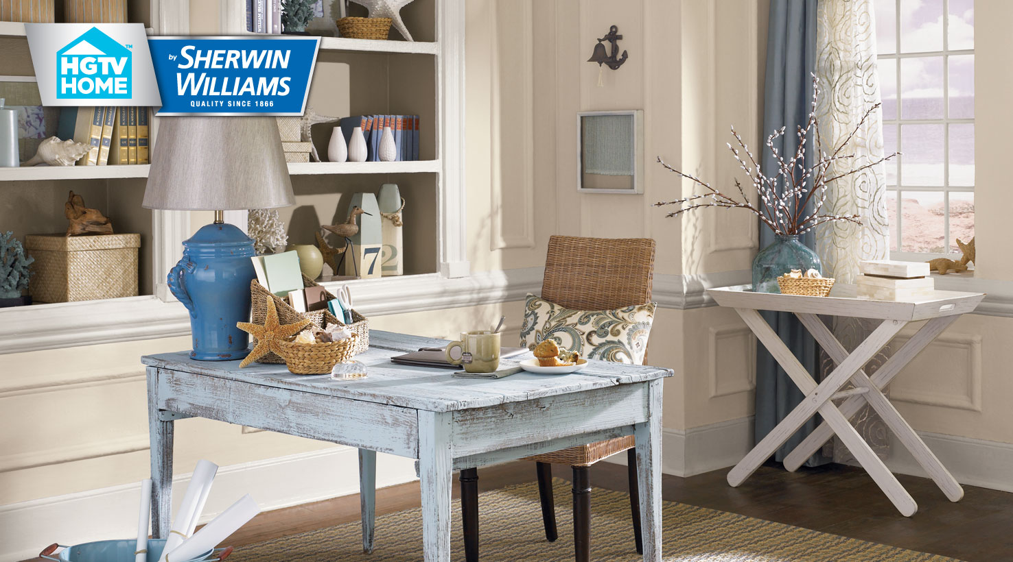 Coastal Cool Paint Color Collection Hgtv Home By Sherwin Williams