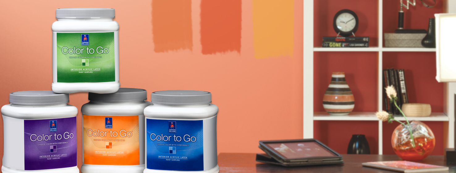 SherwinWilliams Color To Go Sample System Test Hundreds Of Colors