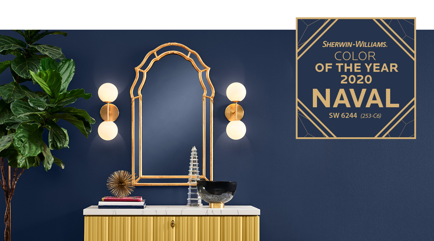 Sherwin-Williams 2020 Color of the Year: Naval