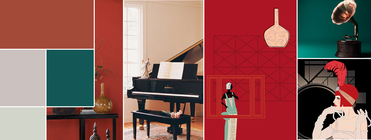 The Jazz Age – Interior Historic Colors – Sherwin Williams