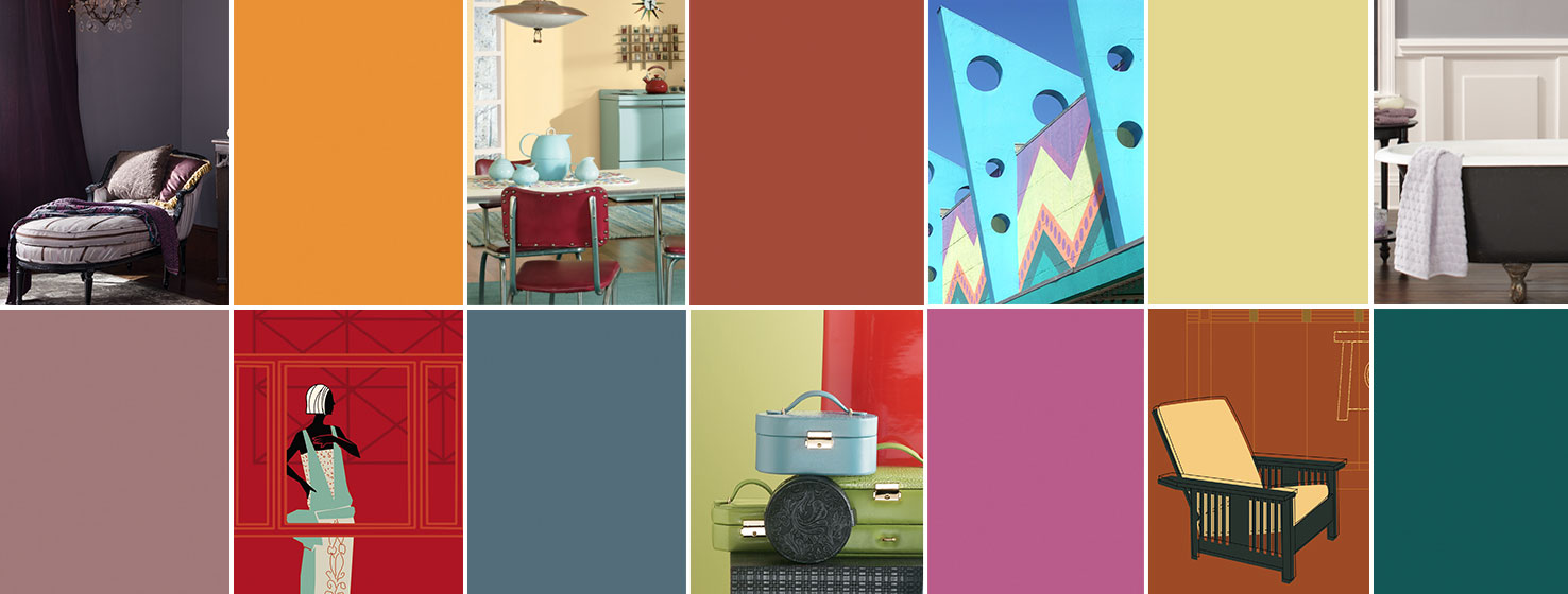 10 Vintage Color Palettes Inspired by the Decades