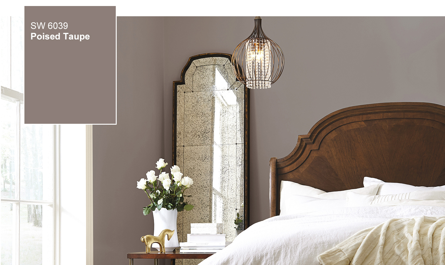 Paint colors from ColorSnap by Sherwin-Williams  Rose paint color, Rose  gold color palette, Bedroom paint colors