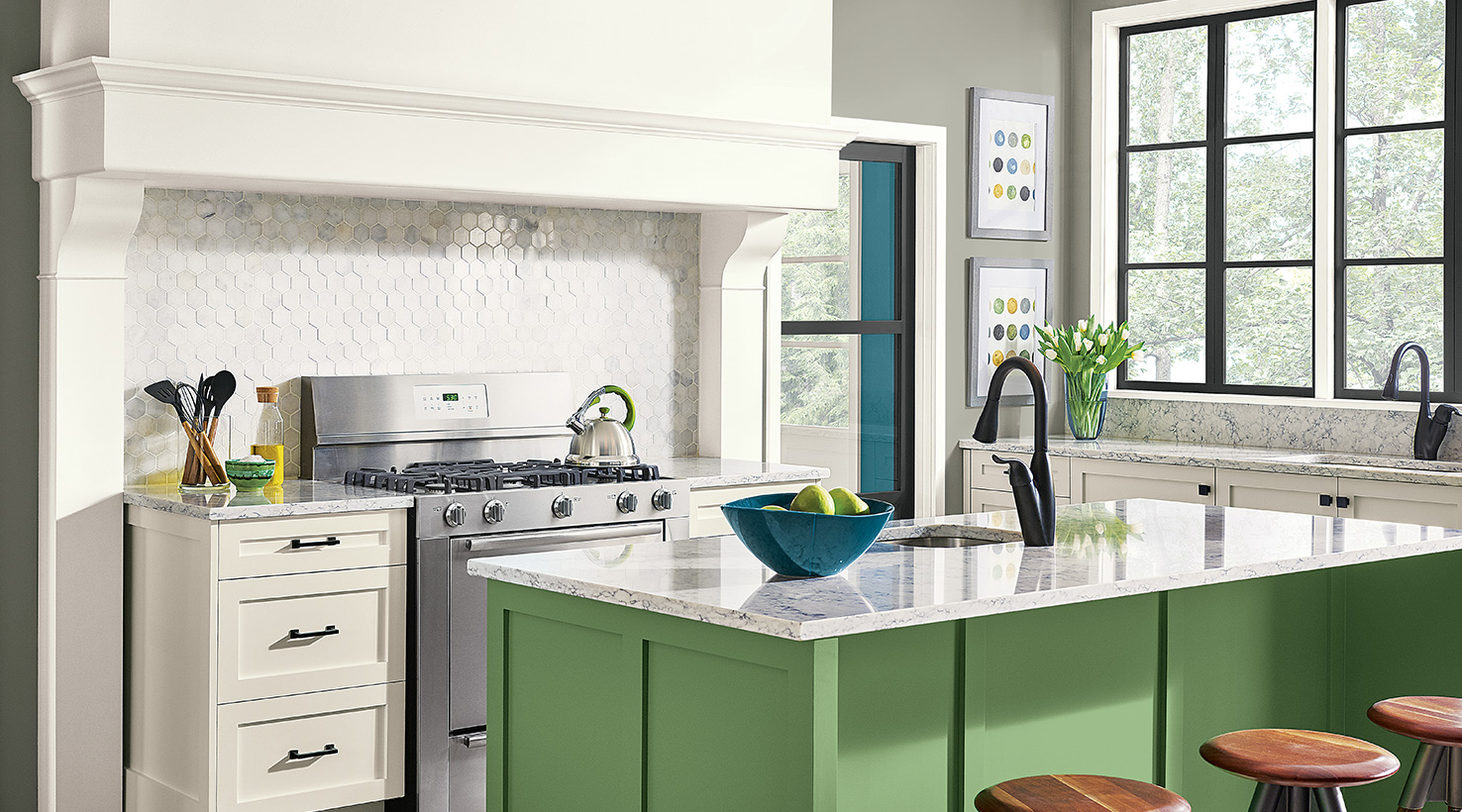 Kitchen Paint Color Ideas Inspiration, Sherwin Williams Kitchen Cabinet Paint Colors 2021