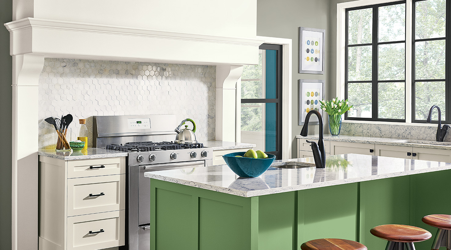 Kitchen Paint Color Ideas | Inspiration Gallery | Sherwin ...