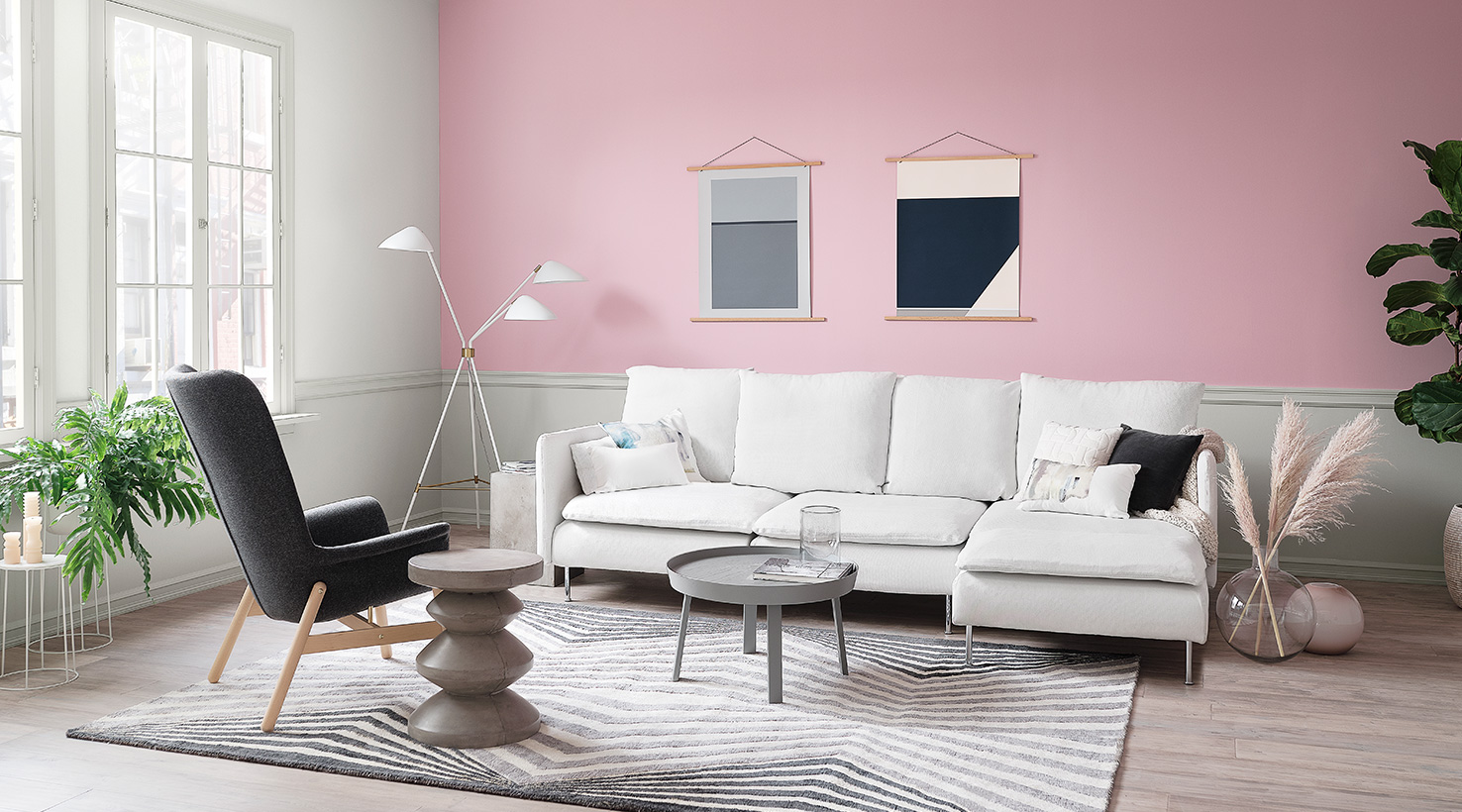 Soft & Stunning Living Room Paint Colors