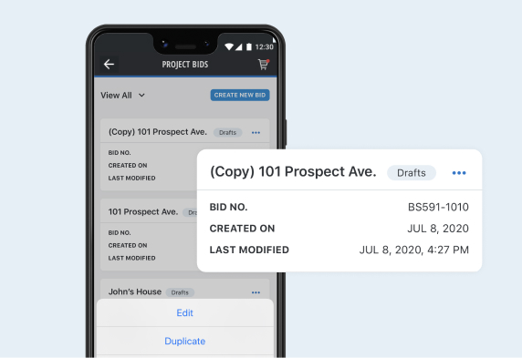 Project Bids