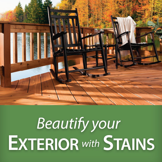 Beautify your Exterior with Stains