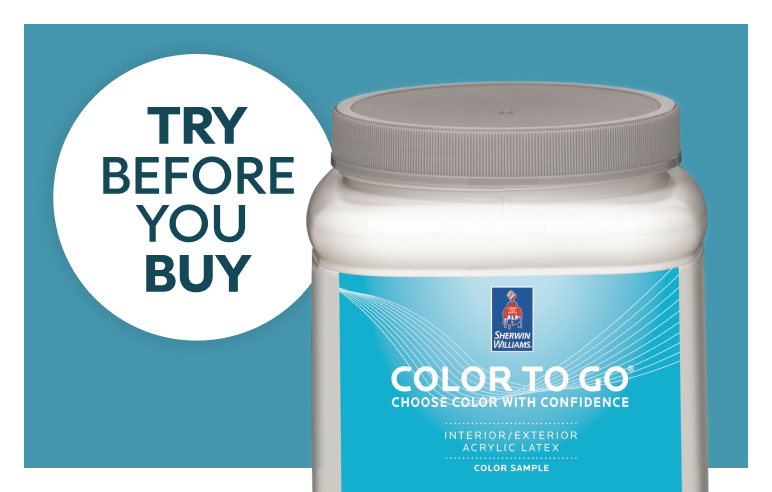 Try Before You Buy. Color to Go