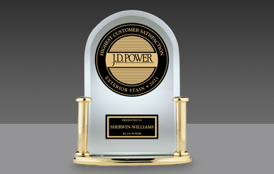 #1 in Customer Satisfaction with Exterior Stains, 3 Years in a Row